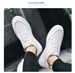 Men's Shoes Breathable Irst Layer Cowhide Little White Board Shoes Men's Sports And Leisure Rubber Sot Sole_vogvips.com
