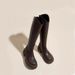 Over-the-Knee For Women, Leg Heels, 2025 New Autumn Winter Single Boots, Petite Thick Heel High Tube Riding Boots_vogvips.com