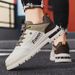 Cross-border Spring And Autumn Men's 2024 New Model Waterproof Non-slip Sports Height-increasing White Sneakers Casual_vogvips.com