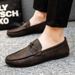 2025 New Fashion Loafers Men Summer Trendy Casual Sneakers British Style Men's Low-top Business Leather Shoes_vogvips.com