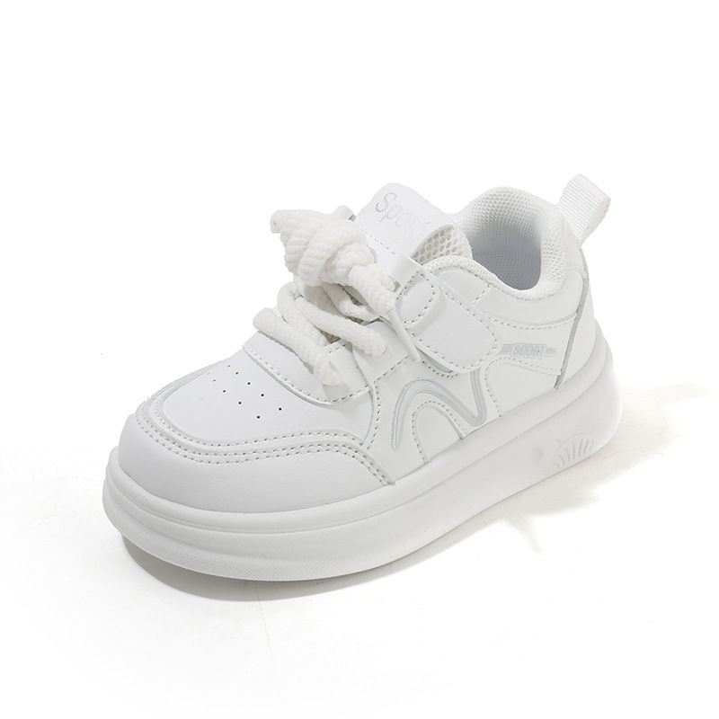 New Sports Shoes For Boys Light Girls Casual Board Shoes Soft Soled Baby Shoes_vogvips.com