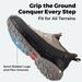 FitVille Men'S Extra Wide Sneakers Slip-On Shoes Comfortable Running Shoe Non-Slip Hiking With Arch Support For Swollen_vogvips.com