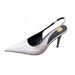 2026 Spring New Arrivals: European And American Style Pleated Stiletto Pointed Toe Closed-toe Shoes With Open Back, Dark_vogvips.com