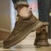 New Leather Spring Men's Shoes High-top Men's Heightening Tooling Martin Boots_vogvips.com