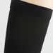 Outdoor sports pressure socks black and white fashion men's and women's running stretch open-toe compression socks_vogvips.com