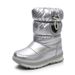 Snow Boots Men's And Women's Winter Medium Tube Wool Thickened Warm Large Size Cotton Shoes Winter Boots Waterproof_vogvips.com