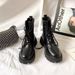 Martin For Women Summer Thin New British Style Thick Sole Large Size Spring And Autumn Single Make Feet Look Smaller_vogvips.com