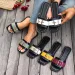 Summer New 2026 Plus Size Flat Bottomed Square Toe Women's Casual And Comfortable Sandals_vogvips.com