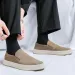 2025New High Quality Men Suede Leather Loafers Luxury Handmade Slip On Casual Shoe Comfy Driving Shoes Business Sneaker_vogvips.com
