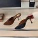 2025 New Style Pointed Toe Open-Toe Stiletto Heel Sandals Summer Women's Pleated Metal Buckle Elegant Sexy Slippers_vogvips.com
