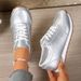 Fashion Gold Silver Platform Women Spring Autumn Lace Up Plus Size Casual Sneakers Woman Comfort Non Slip Sports Shoes_vogvips.com