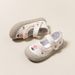 Unisex Tulip Print Canvas Shoes – Soft Rubber Sole Hook & Loop Sneakers For Kids (Breathable, Non-Slip, Beige)_vogvips.com