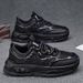 2024 Autumn New Thick Soled Dad Mesh Non Slip Student Casual Live Sports Breathable Men's Shoes_vogvips.com