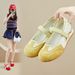 Little White Shoes Female Student Mesh Breathable Heightening Shoes Casual Shoes Board Shoes_vogvips.com