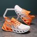 ELUVA Running Shoes For Men Lightweight Knitted Mesh Breathable Non Slip Flat Shoes Outdoor Basketball Tennis Walking Sneakers_vogvips.com