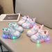 Girls' Light-Up Sneakers 2026 Spring New Children's Cartoon Soft Sole Non-Slip Princess For Toddlers And Kids Running_vogvips.com