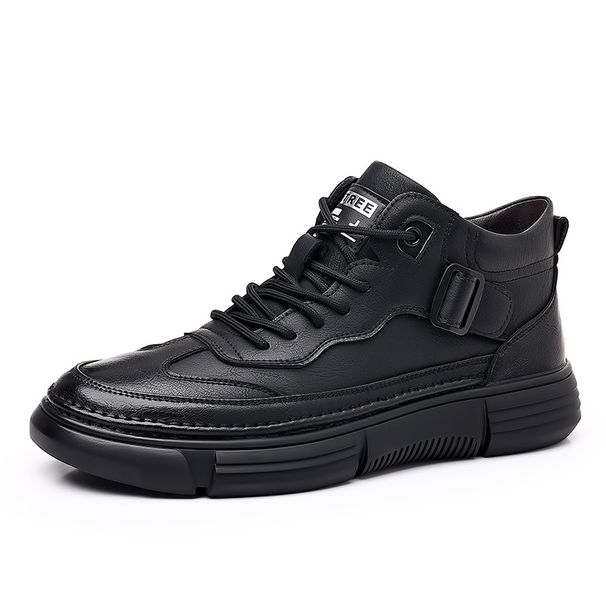 European Warm Series 2025 New Martin Warm Fleece Lined Cotton Genuine Trendy Men's Ankle Boots Casual Leather Shoes_vogvips.com