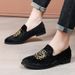 Unbeatable Quality Unbeatable Quality Men's New Embroidered Shoes, Men's One-piece Loafers, Summer Non Smelly Foot Covers, Round Toe Casual Shoes_vogvips.com