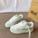 Women's Korean Style Skateboard Shoes Casual Versatile Retro Street Style Autumn Niche Fashion Student American Bread Shoes_vogvips.com