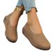 New Oversized Lazy Shoes For Women, Summer 2025 New Hollow Out Thick Sole Single Shoes, Size 43_vogvips.com