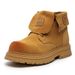 Retro Thick-soled Heightening Tooling Boots Rhubarb Boots High-top Velvet Short Boots_vogvips.com