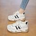 Korean Version Of Dad For Women 2025 New Spring Fashion Interior Height Increasing Casual Thick Sole Color Blocked_vogvips.com