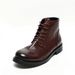 European Warm Series Autumn Winter New Martin Derby Genuine Leather Large Sole Fashion Men's Shoes Lace-up Short Boots Youth Style_vogvips.com