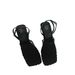 Korean Niche Design Sandals 2026 Summer New Vintage Woven Hollow Square Toe Chunky Heel Women's High Heels_vogvips.com