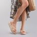 Women's Rope Wedge Platform Sandals Open Toe Casual Flat Comfortable Chunky Heel_vogvips.com