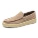 SHLIANG High Quality Men's Loafers Soft Suede Slip-on Shoes Man Flats Lightweight Comfortable Driving Shoes For Man Casual Shoes Y0689_vogvips.com