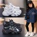Breathable Mesh Children's White Sneakers 2026 Summer New Model For Older Boys And Girls, School Running Frame Shoes_vogvips.com