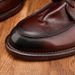 New men's single shoes with vintage washed leather outsole business formal wear light luxury high-end classic leather shoes_vogvips.com