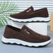 Men's Autumn Breathable 2025 New Item For Elderly People, Old Beijing Men's Casual One Foot Cloth Shoes_vogvips.com