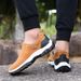 Shoes For Mens Fashion Sneakers Casual Shoes Leather Walking Shoes Fashion Climbing Shoes Anti-slip Hiking Workout Shoes_vogvips.com