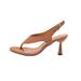 Foreign Trade 2026 Summer New European And American Style Thin High Heel Round Toe Hollow Back Strap Clip-Toe Roman_vogvips.com