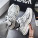 Men's Lightweight Breathable Mesh Casual Sports Shoes Thick Sole Dad Sneakers For Teens Fashion Comfortable Running Walking_vogvips.com