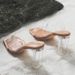 High Fairy Style 2024 Transparent Summer New Thick Open Toe Crystal Heel Slippers Large_vogvips.com