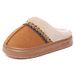 Shoes Winter Fleece Lined Thickened New Cross-Border Large Size Versatile Women's Short Boots Slip-On Cotton Slippers_vogvips.com