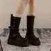 Petite Two-Way Motorcycle Martin For Women 2025 Autumn New Thick-Soled Height-Increasing Melad Slimming Short Boots_vogvips.com