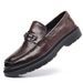 New Releases In December Spring New Formal Breathable Non-Slip Genuine Leather Thick-Soled Loafers Men's Business Casual Shoes_vogvips.com