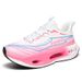 men And Women, Couples' Flashy Pink Mesh Sports Shoes, Lightweight Running Shoes Physical Exams Students,_vogvips.com