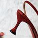 Women’s Shoes Pointed toe women's shoe and bag set Cylindrical clutch bag Simple and elegant Fashion high heels_vogvips.com