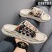 New Ultra Light Soft Soled Slippers For Men, Trendy Versatile Summer Breathable And Non Slip One Line Sandal Shoes_vogvips.com