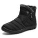 Cross-Border Large Size Shoes Dropshipping Snow Cold-Proof Warm Cotton Fleece-Lined Thickened Versatile Women's_vogvips.com