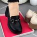 Versatile Leather British Style Loafers 2025 Autumn New Model For Mothers, Soft Sole Mid-Heel Women's Shoes_vogvips.com