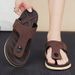 The 2025 New Summer Style Of Flip-flops For Men, Featuring Soft-soled Flip-flops And Dual-purpose Outdoor Casual Anti-slip Beach_vogvips.com
