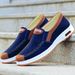 Comfortable Men's Breathable Canvas Shoes with Soft Non-Slip Lightweight Durable Rubber Soles for Work_vogvips.com