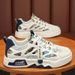 Summer New Breathable Canvas Men's Trendy Versatile White Sports Casual Board Shoes_vogvips.com