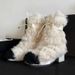 Snow Boots Women's Winter Piled And Thickened 2023 New Small Fragrant Wind Fluffy Shoes High Heel Small White Medium Boots_vogvips.com