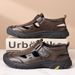 Factory Summer Sandals With Soles Soft Uppers, Casual And Breathable Shoes, Hollow-out New Style Men's Velcro Clogs,_vogvips.com